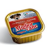 Morando. מזון מלא שימורים לכלב. פטה בטעם בקר 150 גר'. תוצרת איטליה.