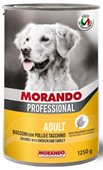 MORANDO מזון רטוב (שימור) לכלבים בטעם עוף והודו 1250 גרם